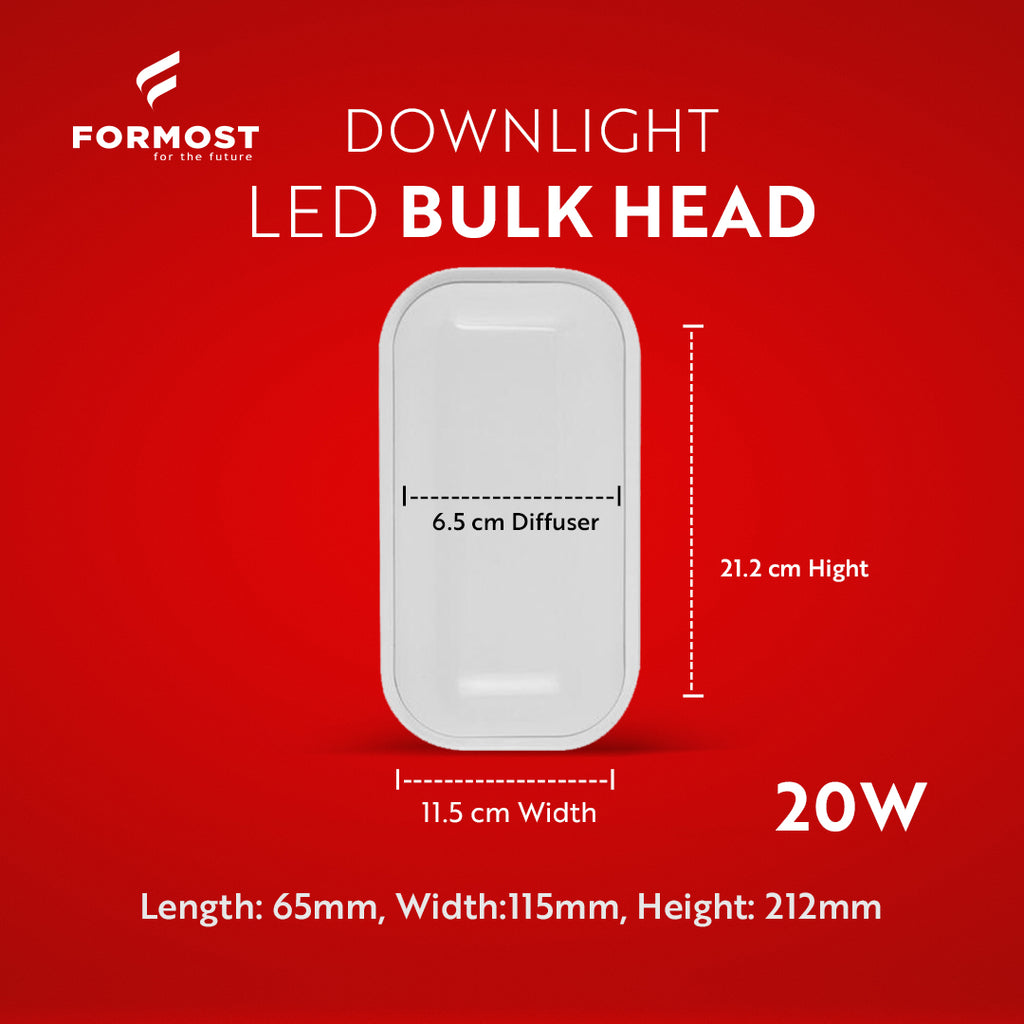 LED DOWNLIGHT – 20W Sleek Ceiling Lighting with Efficient Performance