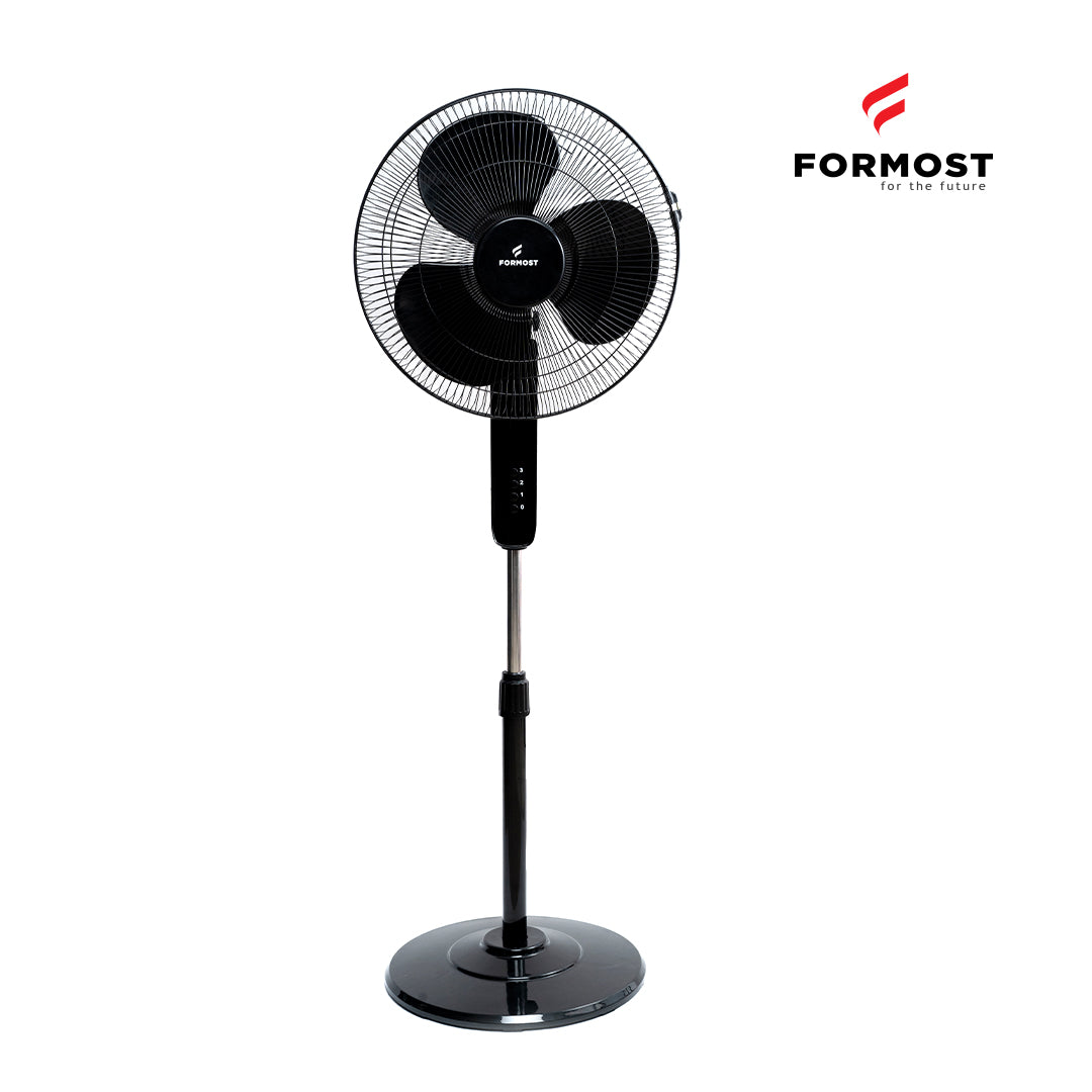 PEDESTAL FAN – BLACK (400MM)