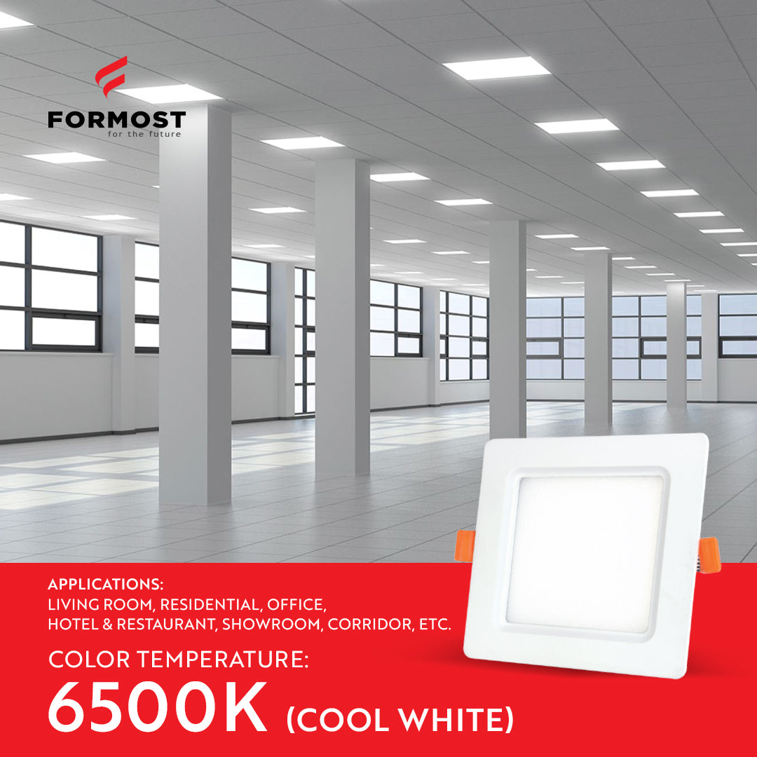 15W Slim Recess Panel Light (Square)