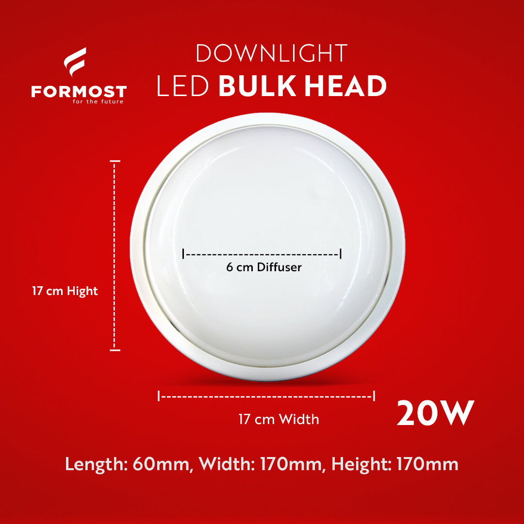 LED ROUND BULK HEAD WALL LIGHT – 20W