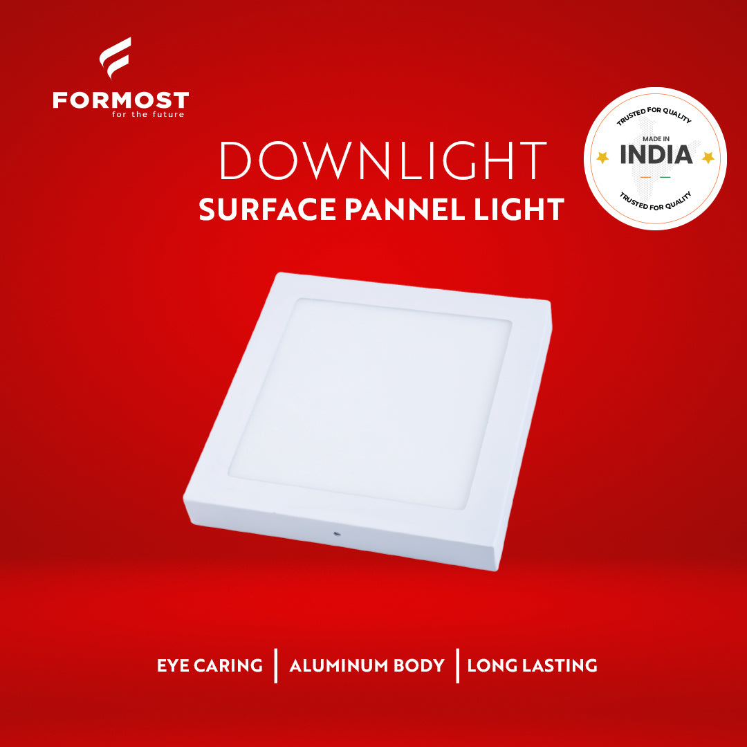 8W Downlight CBL Surface Panel Light (Square)