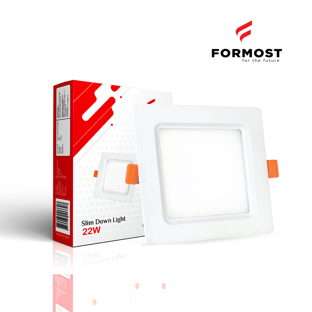 15W Slim Recess Panel Light (Square)