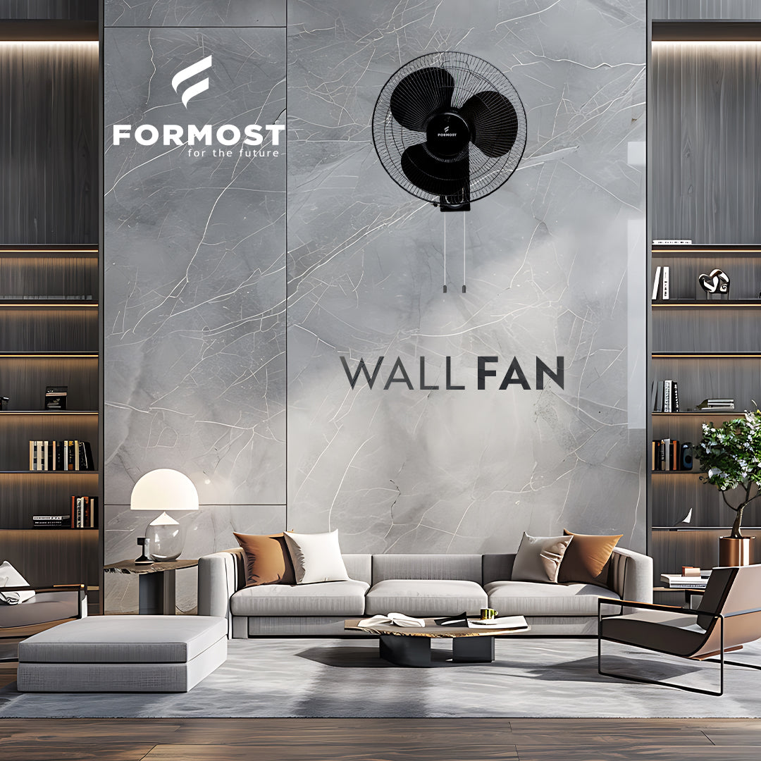 WALL FAN – BLACK (400MM)