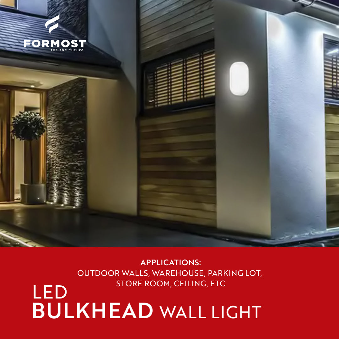 LED OVAL BULK HEAD WALL LIGHT – 20W Durable Outdoor Lighting for Reliable Performance